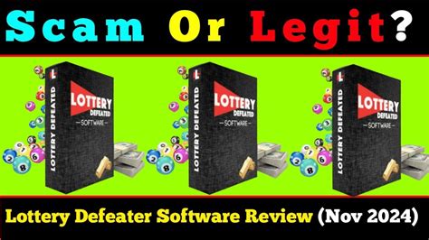 lottery defeater software app|Lottery Defeater Software Reviews (Kenneth Leffer) .